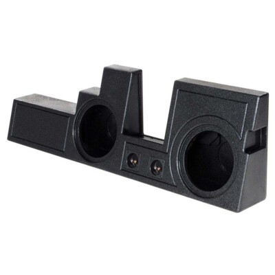 QPOWER QBOMB DUAL 10'' VENT PORTED SUBWOOFER BOX FOR '00-'16 F250 F350 SUPER DUTY