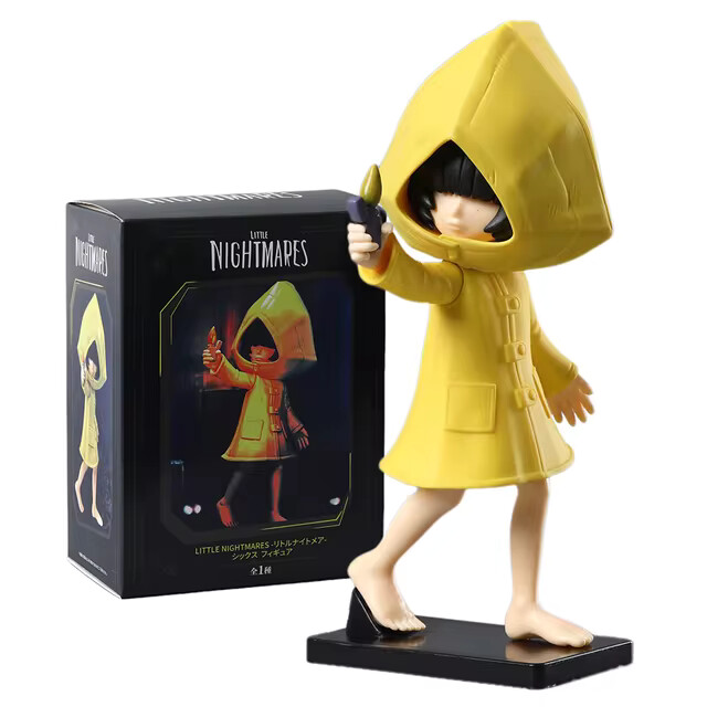 Grande Figurine Little Nightmares - Six / Nome - PVC 22.5 Cm - Collection - Boîte Scellée