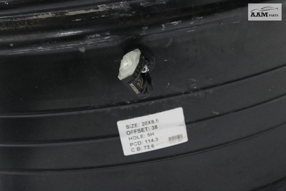 Llanta Lincoln Aviator 2020-2023 20x8,5 38 mm con tapa y sensor TPMS Asanti Foto 4 de 4