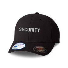 Flex Fit Hats L/XL S/M Professional Security Guard A Polyester