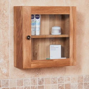 Mobel Oak Bathroom Gl Single Door Cabinet Ebay Image Is Loading Mobel Oak Bathroom Gl Single Door Cabinet