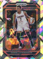 2023 Panini Prizm WNBA DANIELLE ROBINSON #69 CRACKED ICE PRIZM DREAM