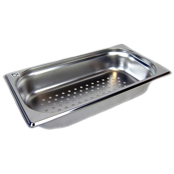 AcMax GN 1/3 GastronormbehäLter Gn-BehäLter Aus Edelstahl 2,5 Liter Tiefe 65Mm G-image