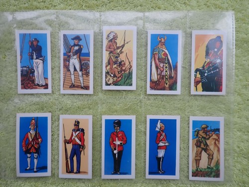 BARRATT & CO LTD 1962 Warriors Through the Ages Set 25 Trade Cards CAT £30 - Picture 2 of 7