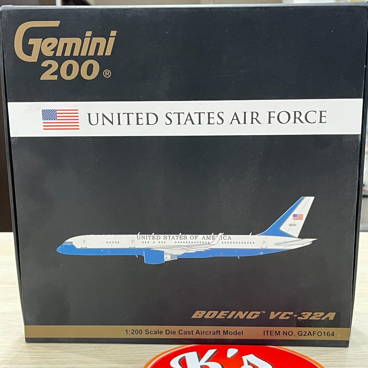 Boeing VC-32A 1/200 モデルプレーン Boeing VC-32A 1/200 モデルプレーン Gemini 1/200 United
