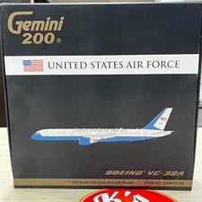 Gemini 1/200 United States Air Force Boeing VC-32A Diecast model G2AFO164