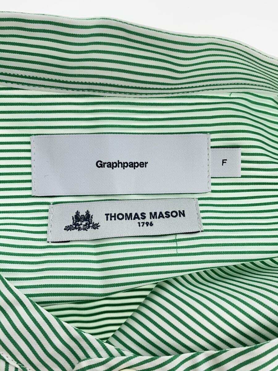 Graphpaper Thomas Mason for GP L S Oversized Band Collar SH GM224 