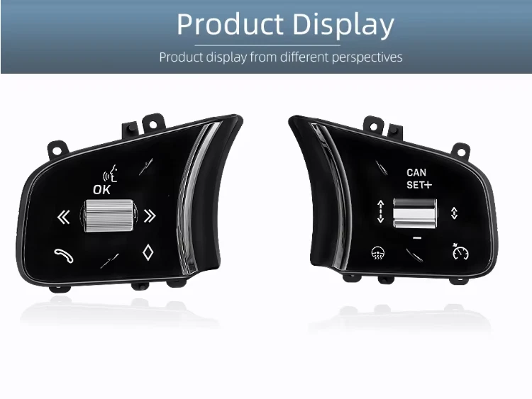 Botones táctiles de control del volante aptos para JAGUAR F-PACE 2017-2020 Foto 2 de 4