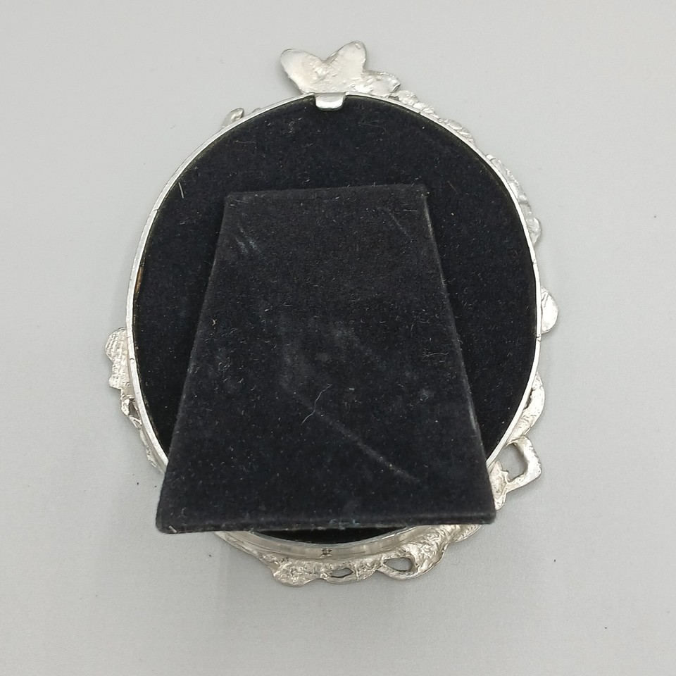 Vintage Art Nouveau Style Pewter Picture Frame eBay