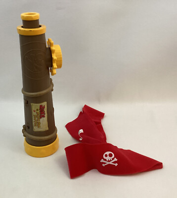 DisneyJake &The Neverland PiratesSpyglass Toy 15'' Telescope Compass Map Headband