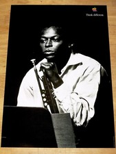 Apple Think Different Poster - Miles Davis /24 x 36 By Steve Jobs 91 CM X 61 CM