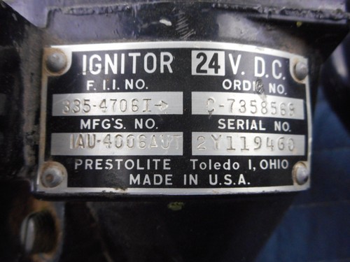 Vintage Prestolite Ignitor 24V Distributor Military Willys M38 Jeep WORKING - Picture 2 of 8
