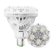 SANSI LED Light Bulb 30W=250W 4000lm 5000K Daylight BR30 Office Store Lamp