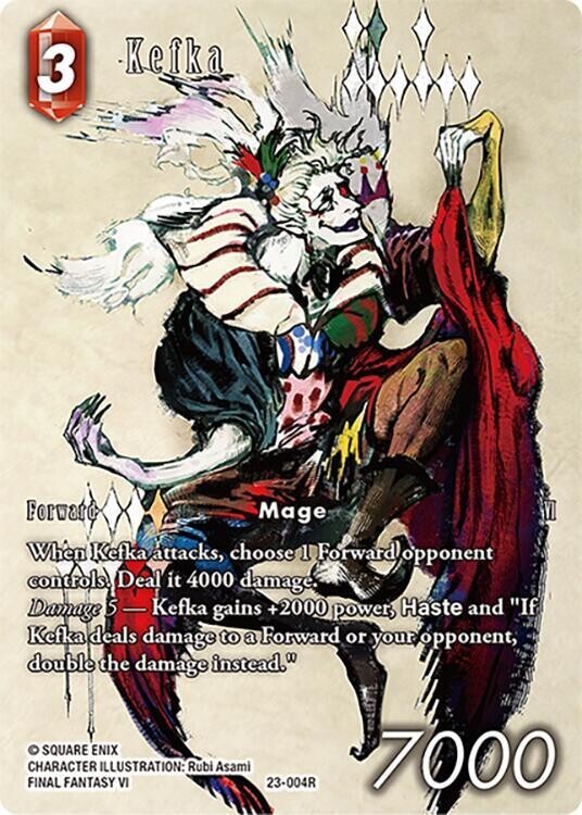 Mtg [FOIL] ケフカ・パラッツォ/Kefka Palazzo FCA FOIL] ケフカ・パラッツォ/Kefka Palazzo (全面アート版) 【日本