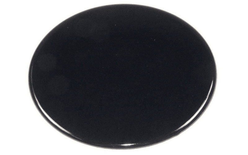Chapeau de brûleur rapide Rosières 100mm pour table de cuisson gaz, pièce noire en fonte