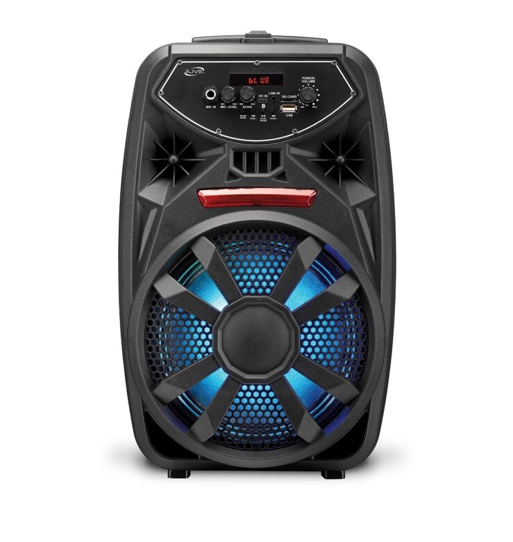 iLive ISB310B Bluetooth Tailgate Party Speaker - Black