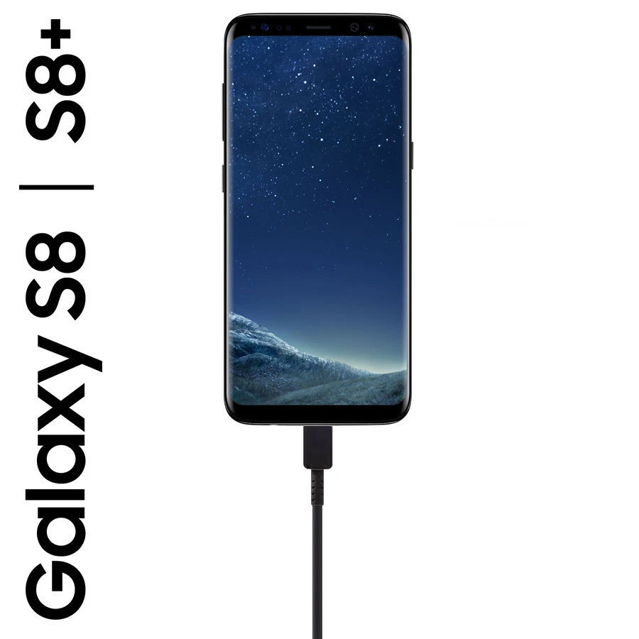 Cargador Rápido Cable Datos USB para Samsung Galaxy S8 S9 Plus Note 8 A8 2018 A5 - Imagen 3 de 4