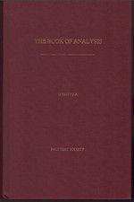 Book of Analysis - Vibhanga - Abhidhamma Pitaka 2 ; Thittila - Pali Text Society