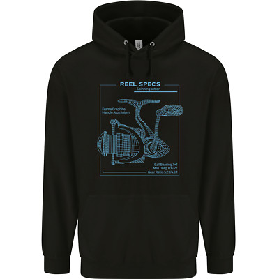 Reel Specs Angeln Fischer Kinder Kids Hoodie