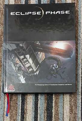 Eclipse Phase RPG Regelbuch (Sci-Fi Transhumanismus Verschwörung Horror) Cyberpunk