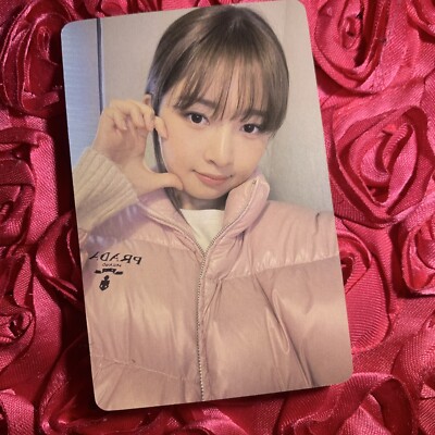 REI IVE Group Ready Seasons Edition Celeb K-pop Girl Photo Card Prada Pink