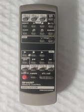 SHARP RRMCG0219AWSA Audio System Remote Control