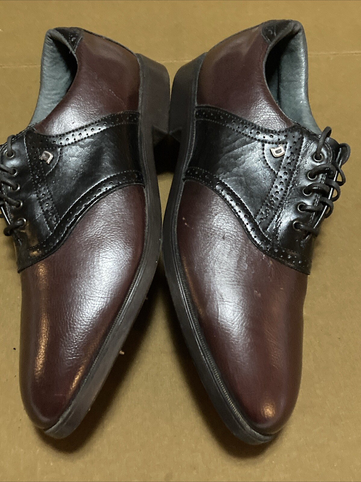 MENS GOLF SHOES METAL SPIKES