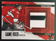 2013-14 ITG Heroes & Prospects 2 Color Patch #M42 Aaron Ekblad /30 VAULT 1/1