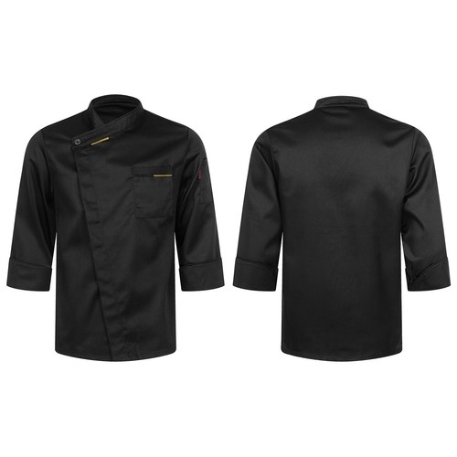 Womens Mens Coat Canteen Chef Mesh Tops Cook Uniform Restaurant Jacket Work - Picture 10 of 57
