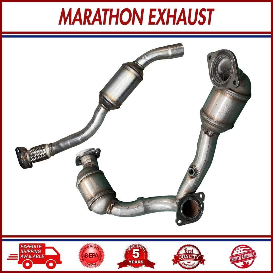 Convertidor catalítico para 00-07 Ford Taurus|00-05 Mercury Sable delantero y trasero 3,0 L Foto 4 de 4