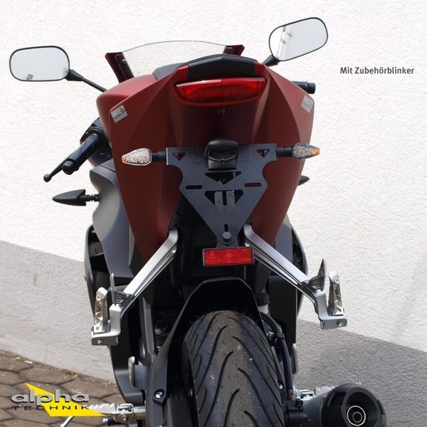 Alpha Technik Kennzeichenhalter Yamaha YZF-R125, RE11 FüR YZF-R125 RE11-image