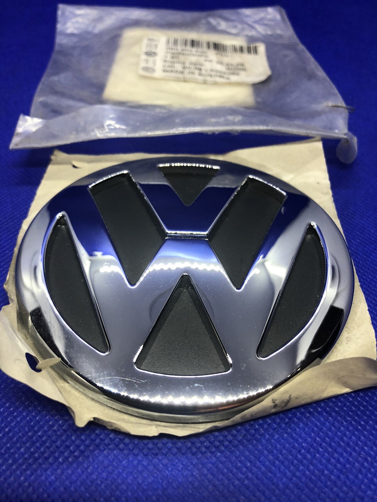 Logo de coffre arrière d'origine pour Passat B5 de 2001 à 2005 abs chromé 3B5853630FDY