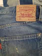 Levis Vintage Clothing LVC Mens 30 31 32 1966 501xx Selvedge Denim Blue Jeans