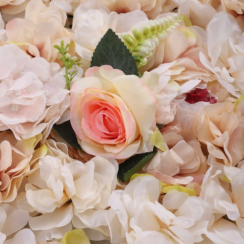 6Pcs Artificial Flower Wall Panels Wedding Party Backdrop Home DIY Peonies Decor - Picture 11 of 12
