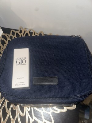 New Armani 2-pc fragrance 15 ml with Navy men s Pouch sealed fragrance