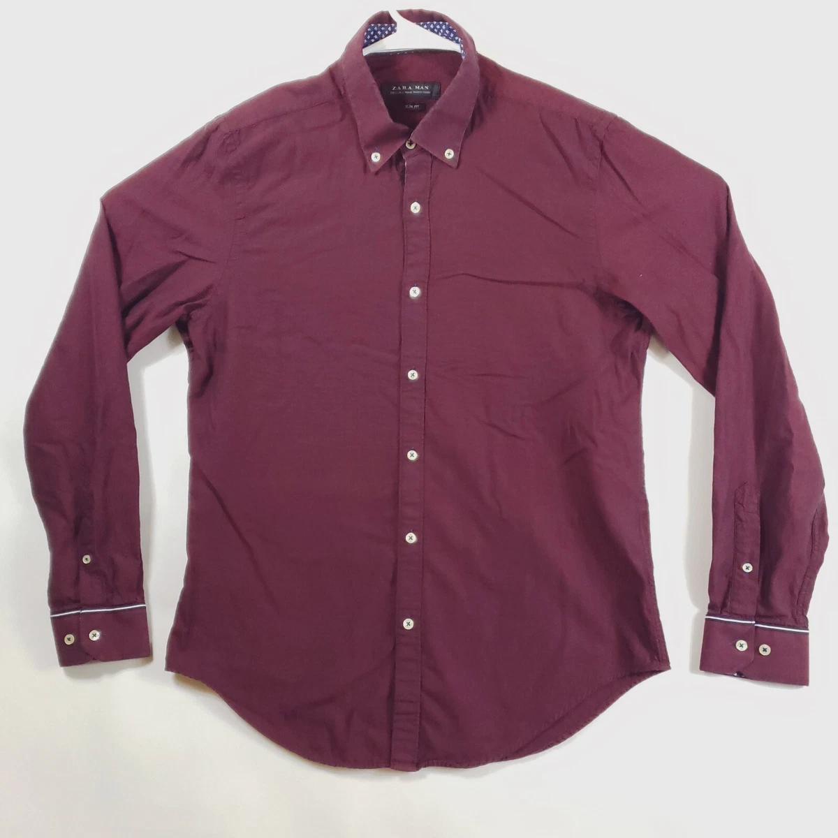 zara mens long sleeve t shirt