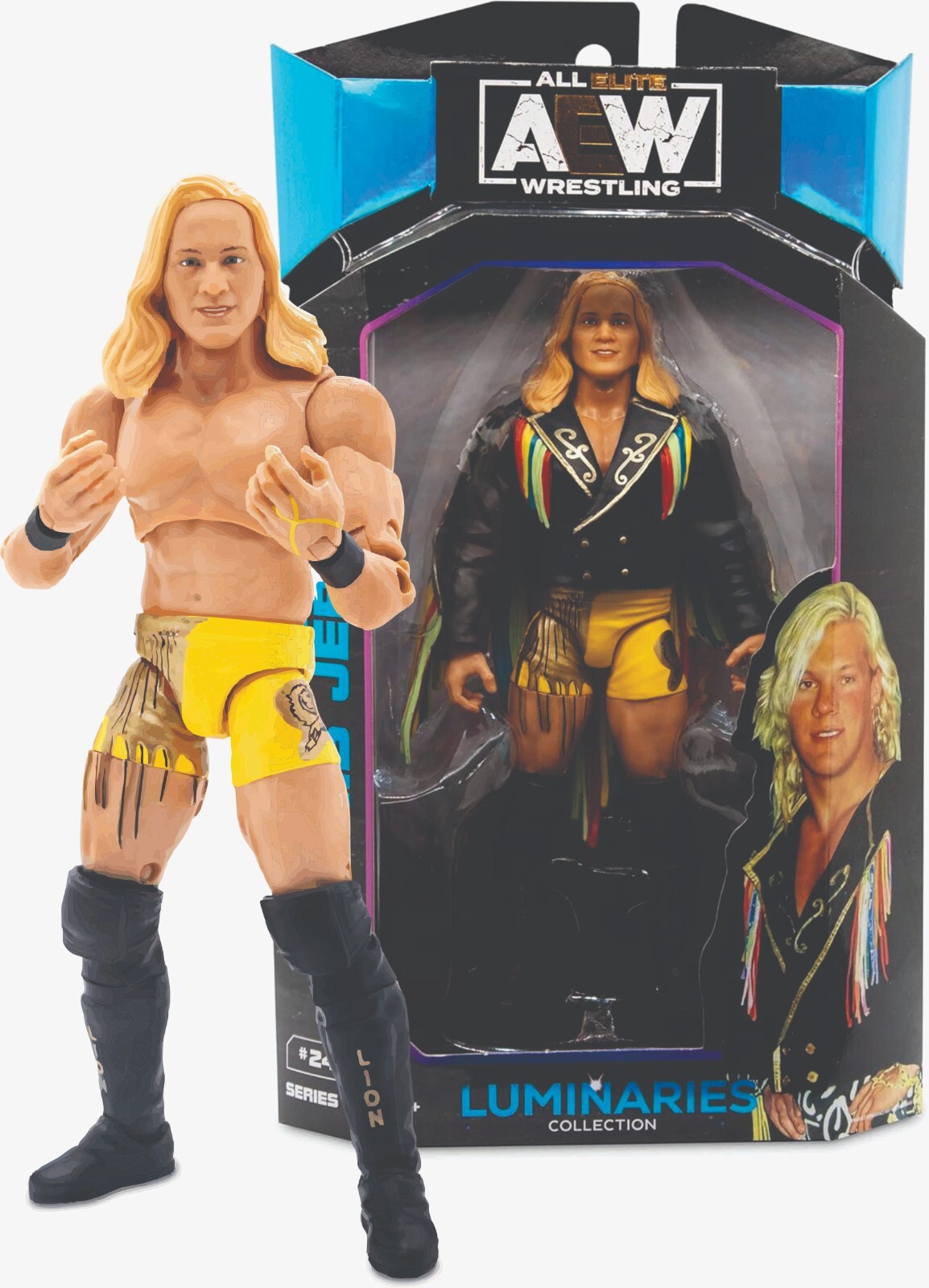 AEW Luminaries Series 4 #24 Corazon De Leon CHRIS JERICHO Figure