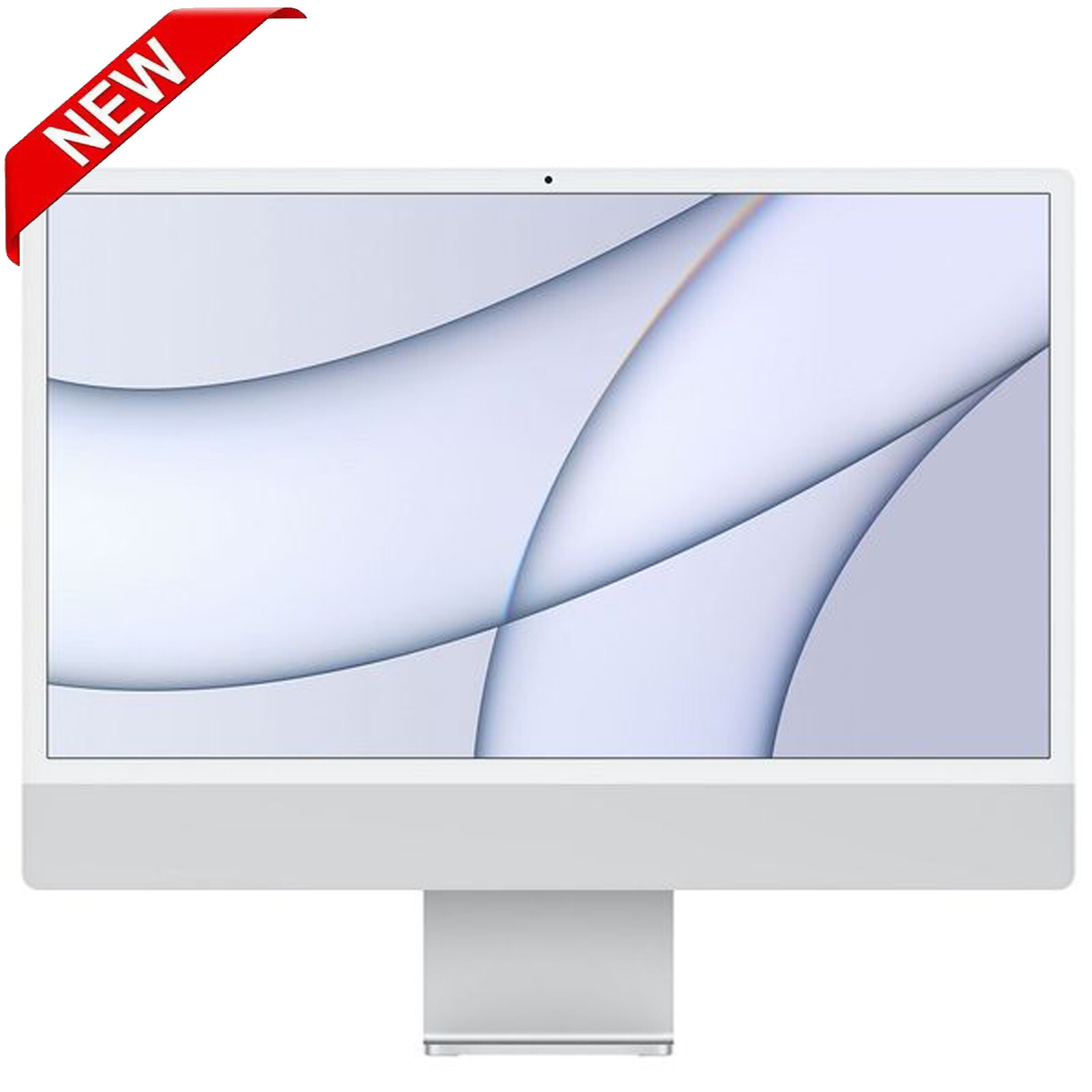 Apple iMac 24"" 4.5K Retina 2021 - 512GB SSD - 8GBRAM 8C CPU 8C GPU M1 - Silver