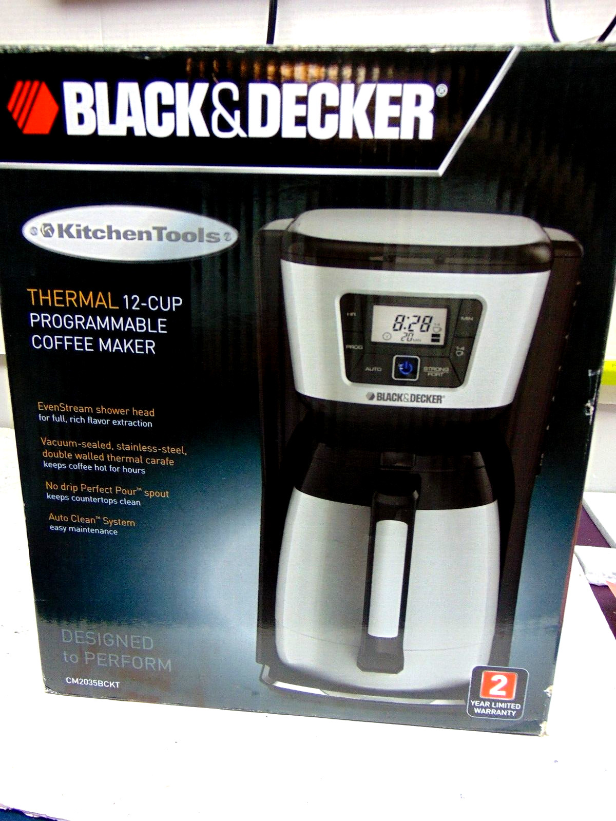 Black & Decker CM2035CKT 12 Thermal coffee maker