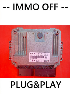 IMMO OFF/Plug&Play Ducato Boxer Jump 2.3 ECU 0281014209 - 51799349 /FastCourier