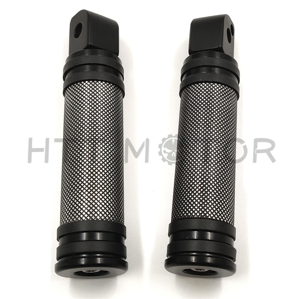 Diamond Black Footpegs For passenger 2018later Softail Fat Boy FLFB Fat Bob FXF eBay