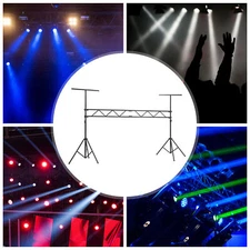 DJ T-Bar Light Stand Rack Stage Audio Light Rack Lighting Trussing Party Bar