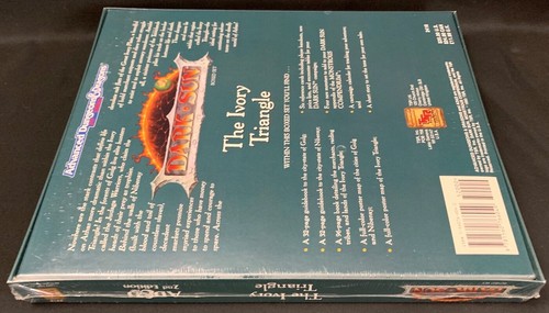 Dark Sun: The Ivory Triangle 1993 TSR AD&D 2ª Edición D&D NISB 2418 Juego en Caja - Imagen 4 de 5