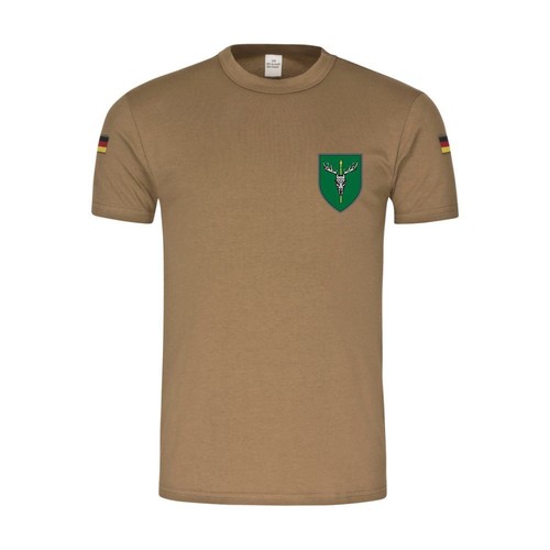 BW Tropen Jägerbataillon 91 Bundeswehr Jäger Bataillon Abzeichen T-Shirt #39353 - 第 1/2 張圖片