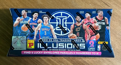 2021-22 Panini Illusions Basketball Lucky Envelopes Box - FACTORY SEALED