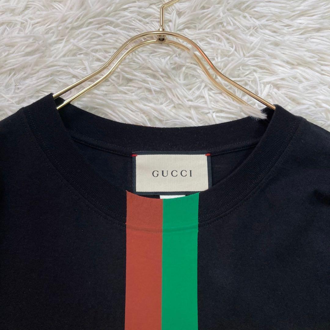 GUCCI FAKE NOT T-shirt Black M F/S from Japan | eBay GUCCI FAKE NOT T-shirt Black M F/S from Japan | eBay