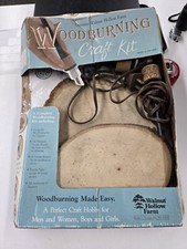 Kit artigianale vintage in noce cavo fattoria a legna. Made In USA. Non testato