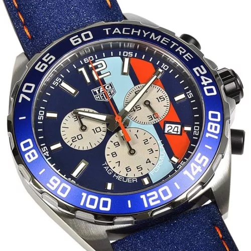 Tag Heuer Formula 1 Quartz Chronograph Gulf Men's Watch CAZ101N.FC8243 - Picture 5 of 11