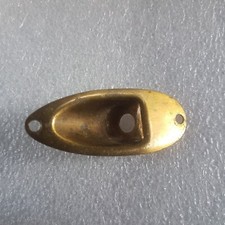 1979 SCHECTER BRASS STRAT JACK PLATE