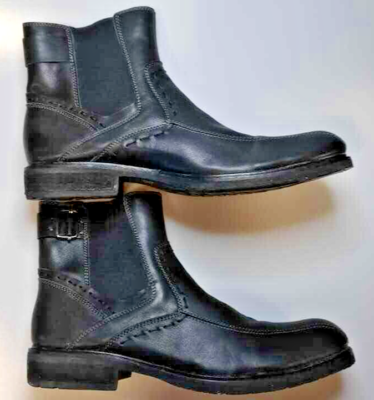 RJCOLE MEN\'S SIZE 10.5 BLAC LEATHER  BOOTS Amazon.com | Kenneth Cole REACTION Boy main image 4